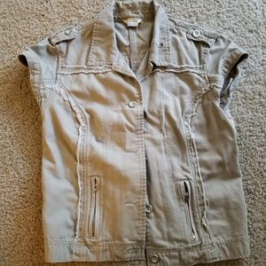Maurices short sleeved jean jacket